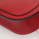 LOUIS VUITTON Epi Saint Cloud GM Shoulder Bag Red M52197 LV Auth 136259-16