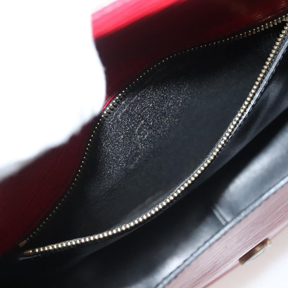 LOUIS VUITTON Epi Saint Cloud GM Shoulder Bag Red M52197 LV Auth 136259