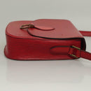LOUIS VUITTON Epi Saint Cloud GM Shoulder Bag Red M52197 LV Auth 136259-3