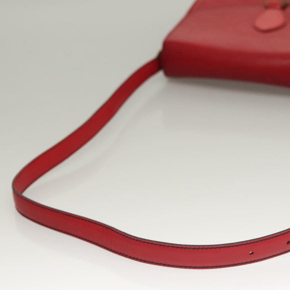 LOUIS VUITTON Epi Saint Cloud GM Shoulder Bag Red M52197 LV Auth 136259