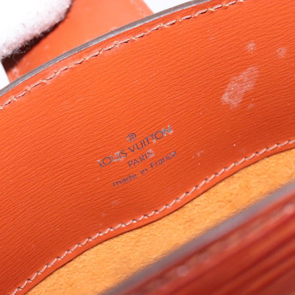 LOUIS VUITTON Epi Cluny Shoulder Bag Brown M52253 LV Auth 136260