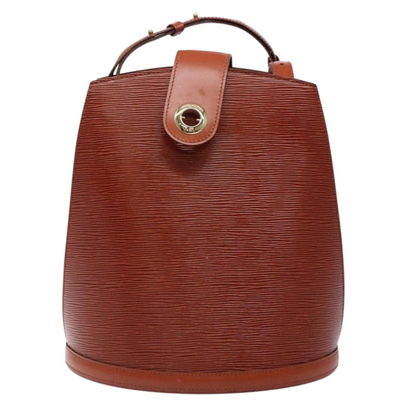 LOUIS VUITTON Epi Cluny Shoulder Bag Brown M52253 LV Auth 136260