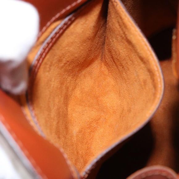 LOUIS VUITTON Epi Cluny Shoulder Bag Brown M52253 LV Auth 136260