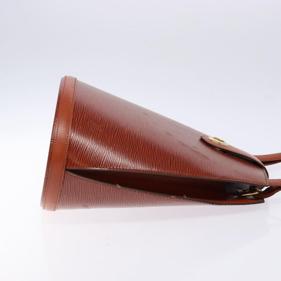 LOUIS VUITTON Epi Cluny Shoulder Bag Brown M52253 LV Auth 136260