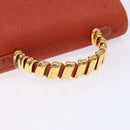 LOEWE Velazquez Hand Bag Leather 2way Red Gold Auth 136263-7