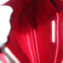 PRADA Hand Bag Satin Beige Auth 136267-11