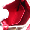 PRADA Hand Bag Satin Beige Auth 136267-20