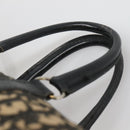 Christian Dior Trotter Canvas Boston Bag Navy Silver Auth 136274-8