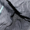 BURBERRY Protham Hand Bag Leather Blue Gold Auth 136277-19