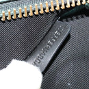 BURBERRY Protham Hand Bag Leather Blue Gold Auth 136277-12