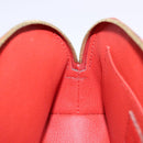 LOUIS VUITTON Monogram Empreinte Pochette Cosmetic PM Red M69414 LV Auth 136290-19
