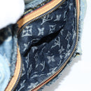 LOUIS VUITTON Monogram Denim Patchwork Bowery Tote Bag Blue M95376 Auth 136291V-22