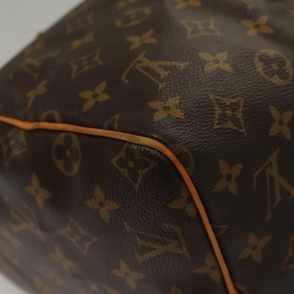 LOUIS VUITTON Monogram V Line Speedy 30 Hand Bag Pink LV Auth 136293
