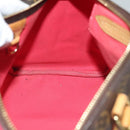 LOUIS VUITTON Monogram V Line Speedy 30 Hand Bag Pink LV Auth 136293-20