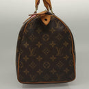 LOUIS VUITTON Monogram V Line Speedy 30 Hand Bag Pink LV Auth 136293-4