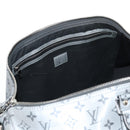 LOUIS VUITTON Monogram Keepall Bandouliere 50 Bag Silver M43848 LV Auth 136294M-26