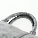 LOUIS VUITTON Monogram Keepall Bandouliere 50 Bag Silver M43848 LV Auth 136294M-8