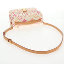 LOUIS VUITTON Monogram Pochette Metis MM Hand Bag 2way Pink M11461 Auth 136299M-10