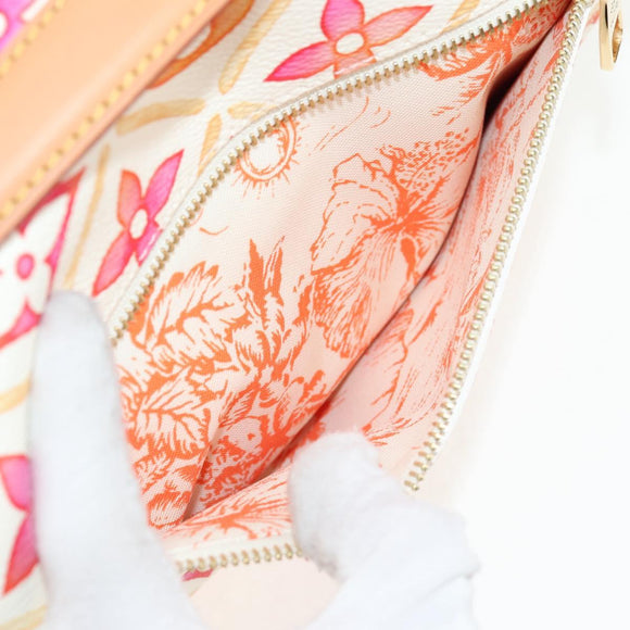 LOUIS VUITTON Monogram Pochette Metis MM Hand Bag 2way Pink M11461 Auth 136299M