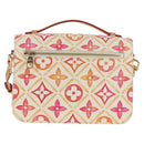 LOUIS VUITTON Monogram Pochette Metis MM Hand Bag 2way Pink M11461 Auth 136299M-3