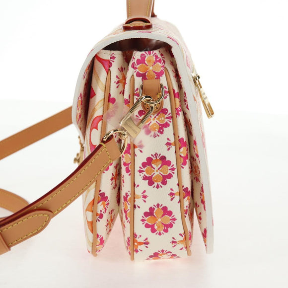 LOUIS VUITTON Monogram Pochette Metis MM Hand Bag 2way Pink M11461 Auth 136299M