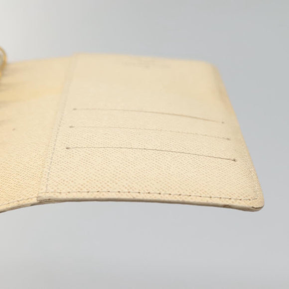 LOUIS VUITTON Damier Azur Agenda PM Day Planner Cover R20706 LV Auth 136301