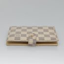 LOUIS VUITTON Damier Azur Agenda PM Day Planner Cover R20706 LV Auth 136301-3