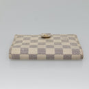 LOUIS VUITTON Damier Azur Agenda PM Day Planner Cover R20706 LV Auth 136301-4