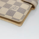 LOUIS VUITTON Damier Azur Agenda PM Day Planner Cover R20706 LV Auth 136301-7