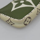 LOUIS VUITTON Monogram Giant Mini Pochette Pouch Ivory M67579 Auth 136302-16