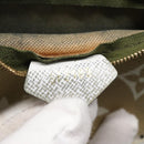 LOUIS VUITTON Monogram Giant Mini Pochette Pouch Ivory M67579 Auth 136302-12