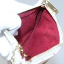 LOUIS VUITTON Monogram Multicolor Pochette MM Pouch White M60028 LV Auth 136306-17