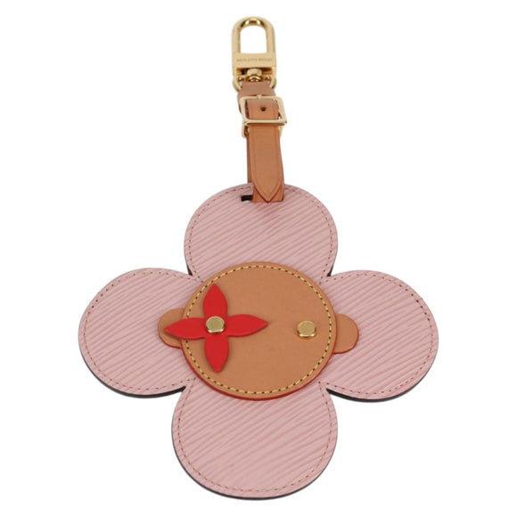LOUIS VUITTON Epi Bijoux Sac Tag Vivienne Name Tag Pink M69572 LV Auth 136307SAM