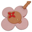 LOUIS VUITTON Epi Bijoux Sac Tag Vivienne Name Tag Pink M69572 LV Auth 136307AM-3