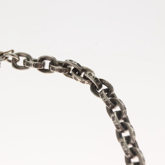Chrome Hearts Paper Chain Bracelet Ag925 Silver Auth 136312M
