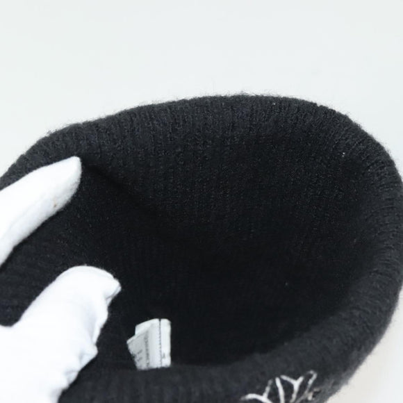 Chrome Hearts CH Plus Stitch Woolwatch Cap Wool Black Auth 136313M