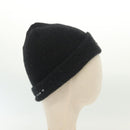 Chrome Hearts CH Plus Stitch Woolwatch Cap Wool Black Auth 136313M-4