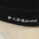 Chrome Hearts CH Plus Stitch Woolwatch Cap Wool Black Auth 136313M-6