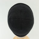 Chrome Hearts CH Plus Stitch Woolwatch Cap Wool Black Auth 136313M-8