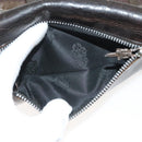 Chrome Hearts Wave Cross Ball Long Wallet Leather Green Auth 136315-19