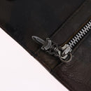 Chrome Hearts Wave Cross Ball Long Wallet Leather Green Auth 136315-30