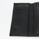 Chrome Hearts Wave Cross Ball Long Wallet Leather Black Auth 136316M-24