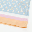 LOUIS VUITTON Monogram Short Sleeved T Shirt Cotton Light Blue LV Auth 136319M-8