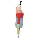 CHANEL Knit Sweater Jacket Cashmere Red CC Auth 136321M-4