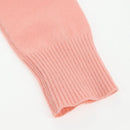 CHANEL Knit Sweater Jacket Cashmere Red CC Auth 136321M-9