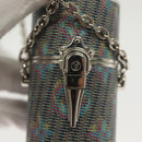 LOUIS VUITTON Monogram LV Pop Chain Lipstick Case Blue MP2536 LV Auth 136322-19