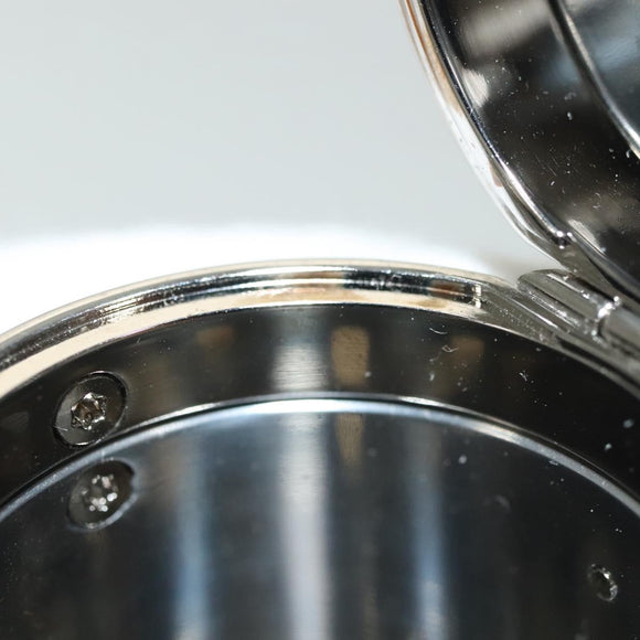 LOUIS VUITTON Monogram LV Pop Chain Lipstick Case Blue MP2536 LV Auth 136322