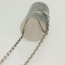 LOUIS VUITTON Monogram LV Pop Chain Lipstick Case Blue MP2536 LV Auth 136322-6
