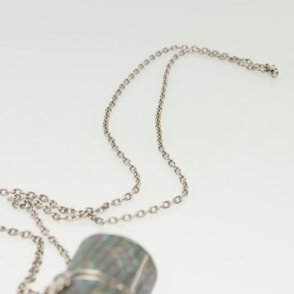 LOUIS VUITTON Monogram LV Pop Chain Lipstick Case Blue MP2536 LV Auth 136322