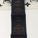 LOUIS VUITTON Flower And Straps Bando BB Scarf Silk White M90658 LV Auth 136325M-16